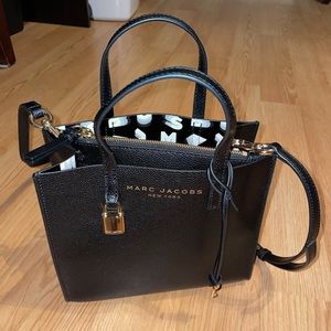 Mini Grind Coated Leather Tote